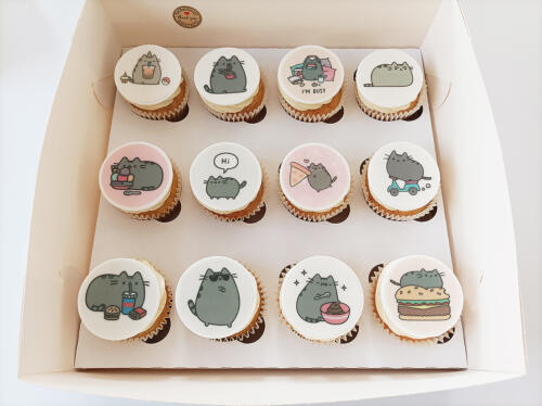 babeczki cupcakes Pusheen Warszawa